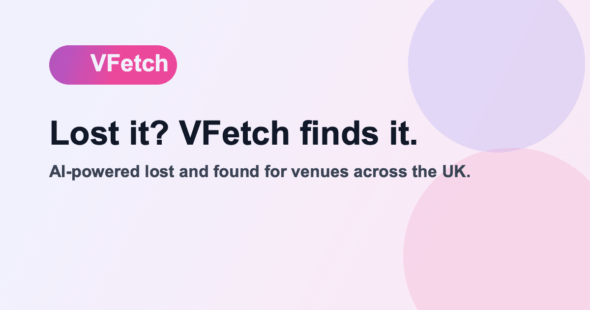 Guest holding a phone after finding their item